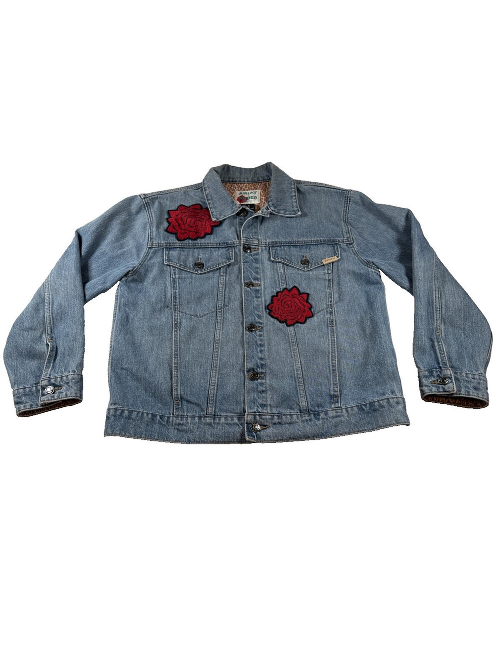 Ariat x Rodeo Quincy Denim Jacket Size M Pre Owned
